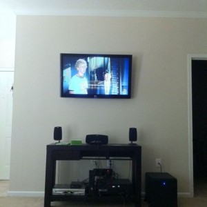 Living room setup