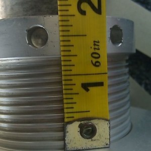 Toytec set at 1.5, which is 3inches of lift.