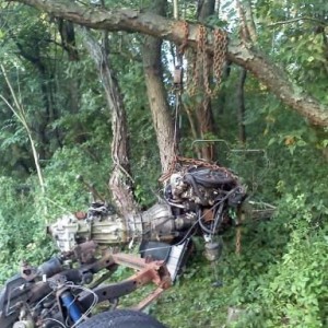 My hoopty engine hoist!