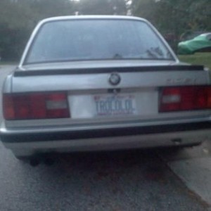 really hope this pic isnt too fuzzy. . . parked outside my neighbors house.