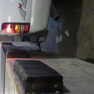 Interesting way of backing up. The backup gauge. Lol