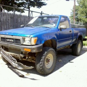 This just showed up at a car shop next to my shop, they paid $400 at a auct