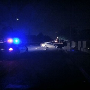 Honda civic crashed into my neighbors yard, hit my mailbox then stopped rig