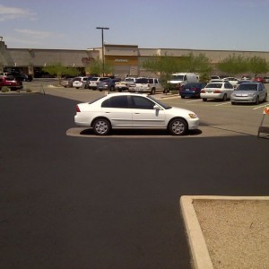 Surprised paving guys didnt tow this car or meSs with it.