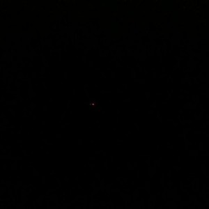 Can barely see it but there's a chopper hovering around the house im a