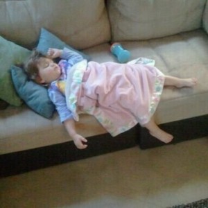 My niece. Waiting for her to roll off. Been an hour and hasn't happene