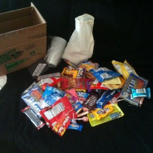 Got a care package, a pretty sweet one at that! Came with a bag full of cof
