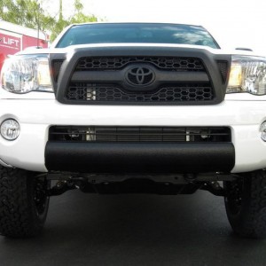 Line-x grille and bumper