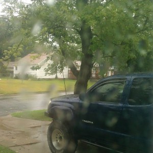 bout fifty mpg gusts here
