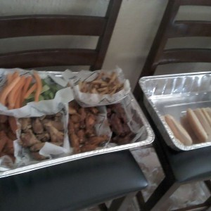 Wingstop, hot dogs and coronas to last me the rest of the ufc