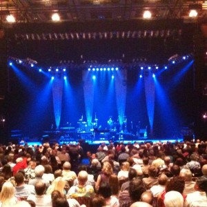 Getting ready for Brian Wilson.