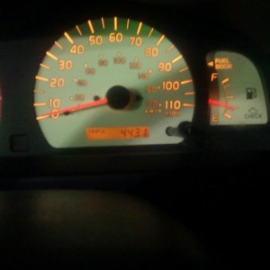 No bs mileage 99% highway. Was on fumes until I pit in $10.