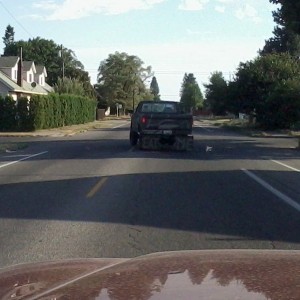 His mudflaps read EAT ME :laughing: