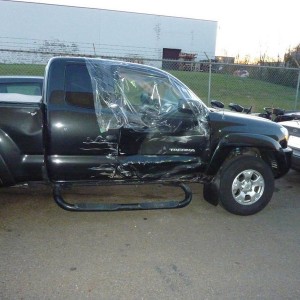 Nother damage photo.