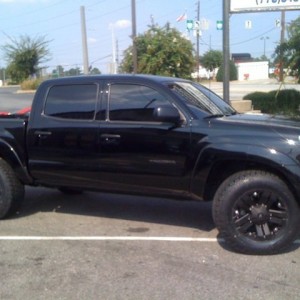Blacked Out taco