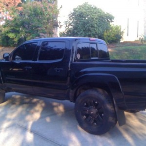 Blacked Out taco