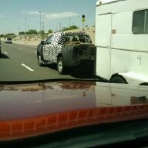 New Cevy doing a load test on the freeway.