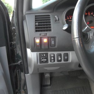 Driving light install 5