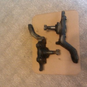 Got some trail spares today. Lower ball joints