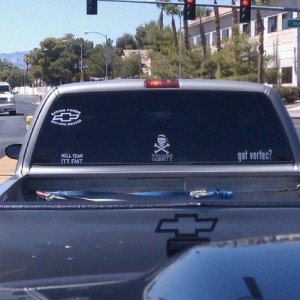 I am sure he could fix a few more DB stickers on there! Lol
