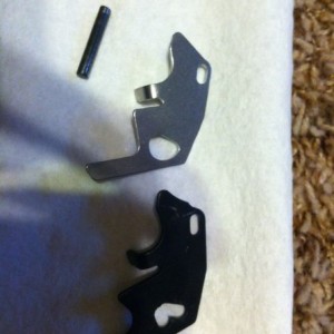 10/22 auto bolt release scam. Could have saved 6 bucks by using my dremmel.