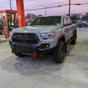 Bumper and sliders.