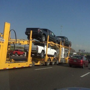 The metal stork delivering a few babies in PHX, not mine though.