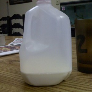 Gallon of milk in an hour? Fail. Next time i won't get whole milk and 