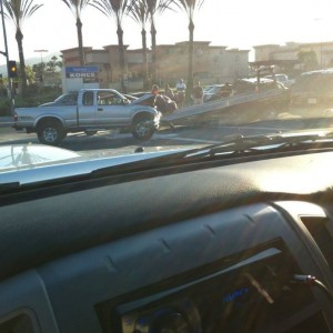 Poor taco got slammed