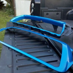 Got my grill back from paint