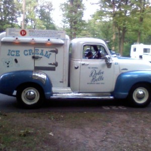 Fair Haven NY State Park's ice cream truck!