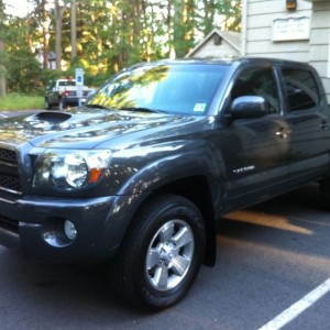 Debadged and changed side badges to black. Replaced all stuck bulbs with LE