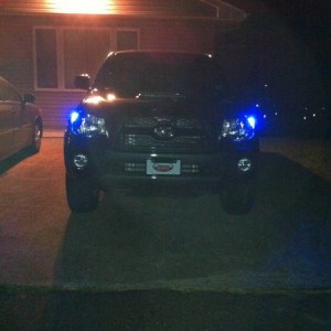 Took off side badges and painted them black and changed all bulbs to LEDs