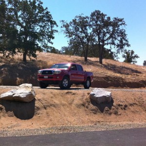 Hensley Lake Mountain biking trail