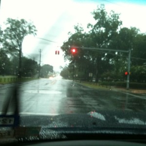 Lacy hasn't seen this much rain in a long time