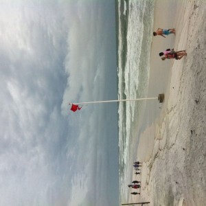 Destin yesterday before TS Lee