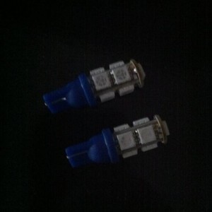 Brand new LED Bulb Type: 168/194 Blue