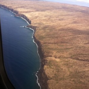 Cliffs of lanai. Beautiful day to be flying.