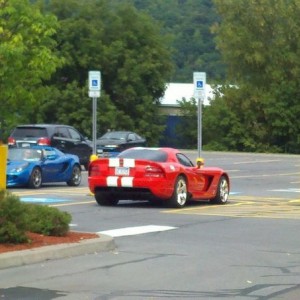 Viper in the handicap, loutis behind our explorer