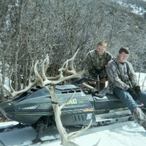 Hunting and snowmobiling