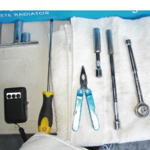 Radiator swap tools