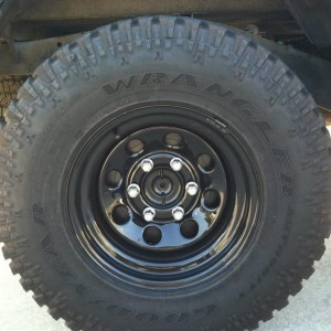 wheel and paint