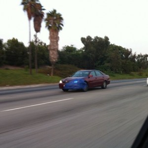 Woman driver...