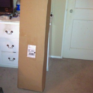 Was doing a research project then my mom brings this in my room. Thank god 