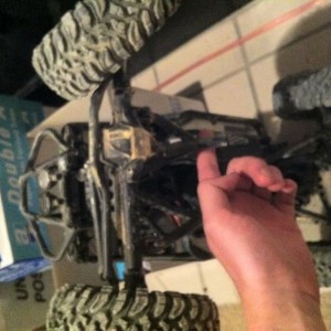 Broke drive shaft and front knuckle :anon: