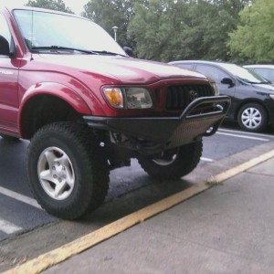 Nice Taco at school, custom front bumper and racerunner coilovers