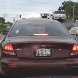 The sticker in the window says "TCB". Long live the King baby.