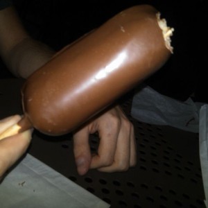 Shane's choc dipped twinkie :anon: