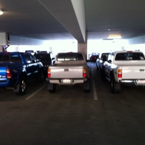 Me and some other tacos at school. 2 more just out Of frame. Everyone here 
