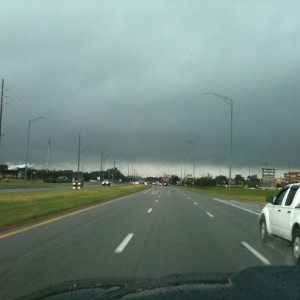 Nice storm up ahead